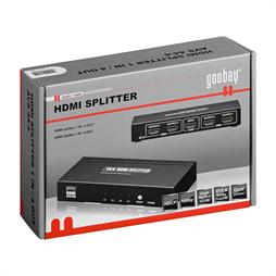 Goobay 60815, HDMI™ Splitter 1 x 4